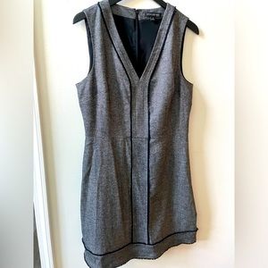 Banana Republic sleeveless dress, grey, size 14